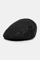 Barbour kaszkiet bawełniany bawełna czarny MHA0003