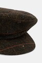 Аксесуари Кашкет з домішкою вовни Barbour MHA0665 зелений