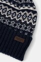 Barbour czapka z domieszką wełny MHA0907 granatowy AW25