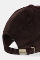 Doplnky Menčestrová baseballová čiapka Barbour Preston Cord MHA0911 hnedá