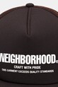 NEIGHBORHOOD baseball cap mesh cap-1 251YGNH.HT06 brown AW25