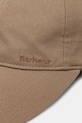 Bavlnená šiltovka Barbour Milburn Cap MHA0914BE12 béžová AW25