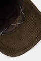 Barbour czapka z daszkiem sztruksowa Lowfen Carpenter Hat zielony MHA0917OL71