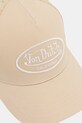Von Dutch czapka z daszkiem VD.1.CB.LOF beżowy AW25