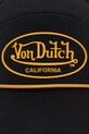 Von Dutch șapcă VD.1.C6P.CORD negru AW25