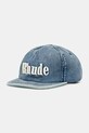 Джинсовая кепка RHUDE хлопок голубой RHPF25HA01741