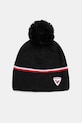 Rossignol czapka z dodatkiem wełny średniej grubości czarny RLMMH03U
