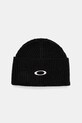 Oakley czapka z dodatkiem wełny ELLIPSE średniej grubości czarny FOS902076