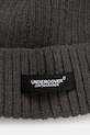 Doplnky Čiapka s prímesou vlny Undercover Beanie UC2E4H02 sivá