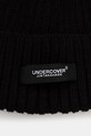 Akcesoria Undercover czapka z domieszką wełny Beanie UC2E4H02 czarny