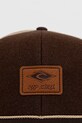 Kšiltovka z vlněné směsi Rip Curl 1HTMHE hnědá AW25