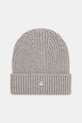 United Colors of Benetton czapka z dodatkiem wełny średniej grubości szary 12PAUA00X