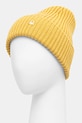 United Colors of Benetton czapka z dodatkiem wełny 12PAUA00X żółty AW25