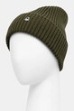 United Colors of Benetton czapka z dodatkiem wełny 12PAUA00X zielony AW25
