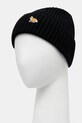 Maison Kitsuné cotton beanie Baby Fox Beanie PW06103KT1140 black AW25