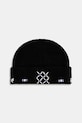 Шапка з додаванням вовни Ader Error BEANIE щільний чорний BO01FWHW0503BK
