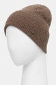 Sisley czapka z dodatkiem wełny 1UVLSA00D beżowy AW25