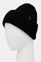 Akcesoria AllSaints czapka z dodatkiem wełny 29ASMC531463 czarny