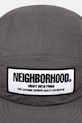 NEIGHBORHOOD czapka z daszkiem MIL JET 252HCNH.HT05 szary AW25