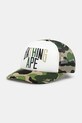 Καπέλο A Bathing Ape εμπριμέ πράσινο 001CPL301012M