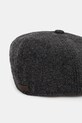 Akcesoria Barbour kaszkiet z dodatkiem wełny MHA0708 szary