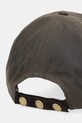 Akcesoria Barbour czapka z daszkiem bawełniana MHA0913 zielony