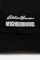 NEIGHBORHOOD czapka bawełniana X EDDIE BAUER DAD 252ZMEBN.HT03 czarny AW25