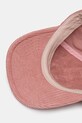Human Made czapka z daszkiem bawełniana 6PANEL CORDUROY różowy HM30GD071