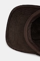 Human Made czapka z daszkiem bawełniana 6PANEL CORDUROY brązowy HM30GD071