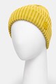 AAPE czapka bawełniana męska AAPHTM4962XXP żółty AW25