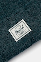 Doplňky Čepice z vlněné směsi Herschel Super Soft 50481.06551.OS zelená