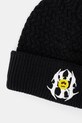 Barrow czapka z dodatkiem wełny F5BWUAHT039 czarny AW25