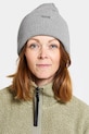 Didriksons czapka bawełniana RIVER 505756 szary AW25