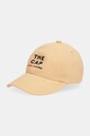 A.P.C. czapka z daszkiem bawełniana A.P.C. x MARC JACOBS bawełna brązowy COHKM.M24173