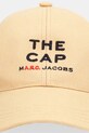 A.P.C. czapka z daszkiem bawełniana A.P.C. x MARC JACOBS COHKM.M24173 brązowy AW25