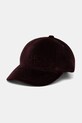 A.P.C. czapka z daszkiem bawełniana casquette charlie bawełna brązowy COHHO.M24069