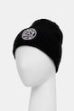 Akcesoria EA7 Emporio Armani czapka z dodatkiem wełny AF18020.7X000243 czarny