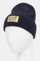 EA7 Emporio Armani czapka z dodatkiem wełny AF18021.7X000247 granatowy AW25