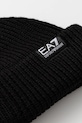 Akcesoria EA7 Emporio Armani czapka z dodatkiem wełny AF18469.7X000313 czarny