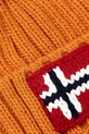 Akcesoria Napapijri czapka z domieszką wełny Semiury 5 NP0A4GKBA681 pomarańczowy