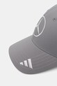 Šiltovka adidas x Mercedes JZ9405 sivá AW25