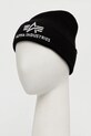 Alpha Industries czapka 168910.423 czarny AW25