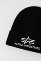 Akcesoria Alpha Industries czapka 168910.423 czarny