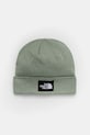 The North Face czapka Dock Worker pozostałe zielony NF0A3FNTBQ11