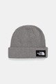 The North Face czapka Salty Lined pozostałe szary NF0A8CGZDYX1