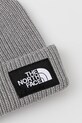 Akcesoria The North Face czapka Salty Lined NF0A8CGZDYX1 szary