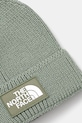 Akcesoria The North Face czapka TNF Logo Box NF0A8CHED5M1 turkusowy