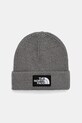 The North Face czapka TNF Logo Box aplikacja szary NF0A8CHEDYY1