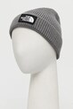 The North Face czapka TNF Logo Box NF0A8CHEDYY1 szary AW25