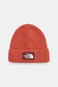 The North Face czapka TNF Logo Box aplikacja pomarańczowy NF0A8CHEEED1